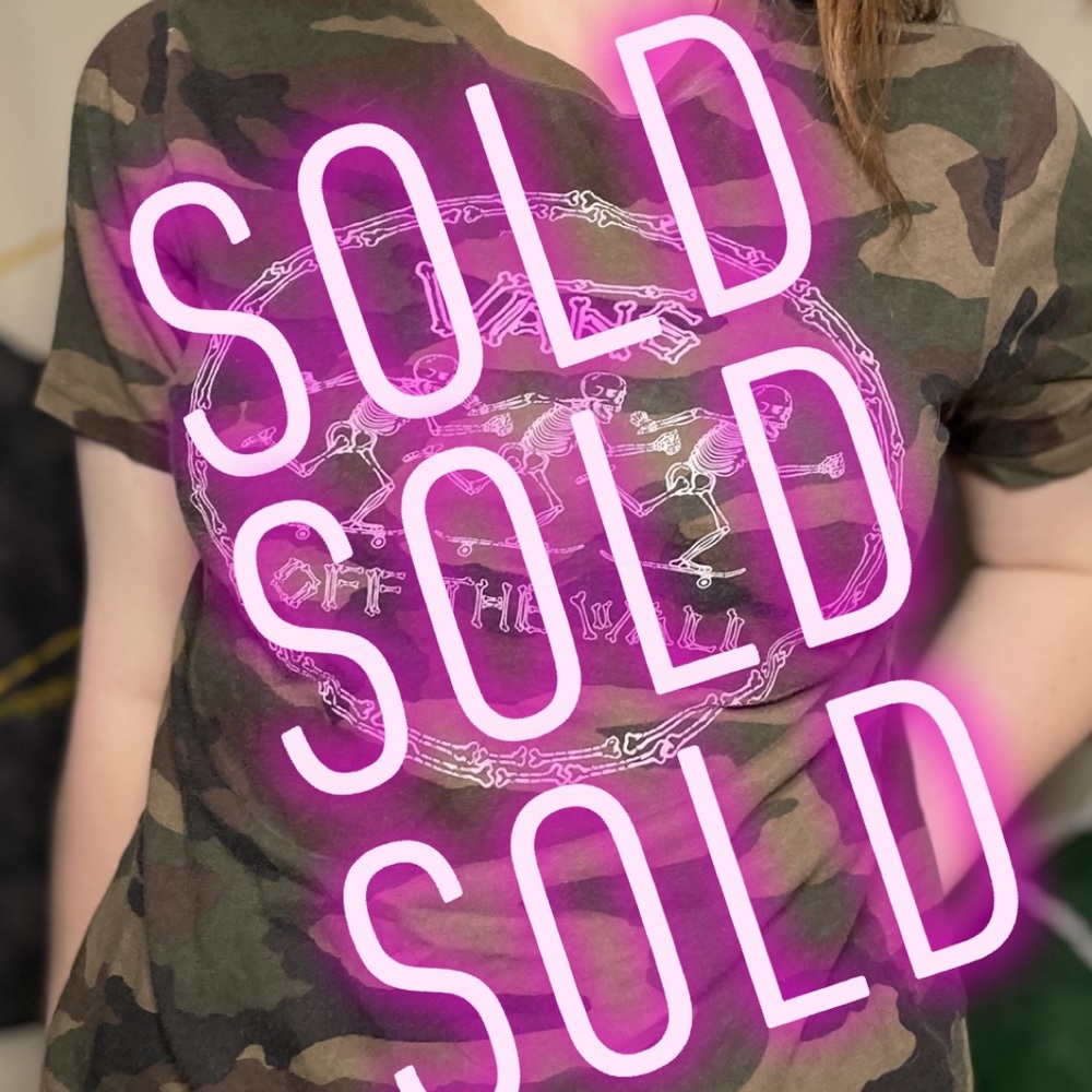 Vans Camouflage Skeleton Graphic Tee